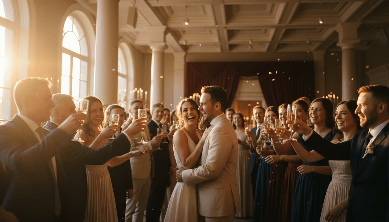 Servizio catering professionale durante evento